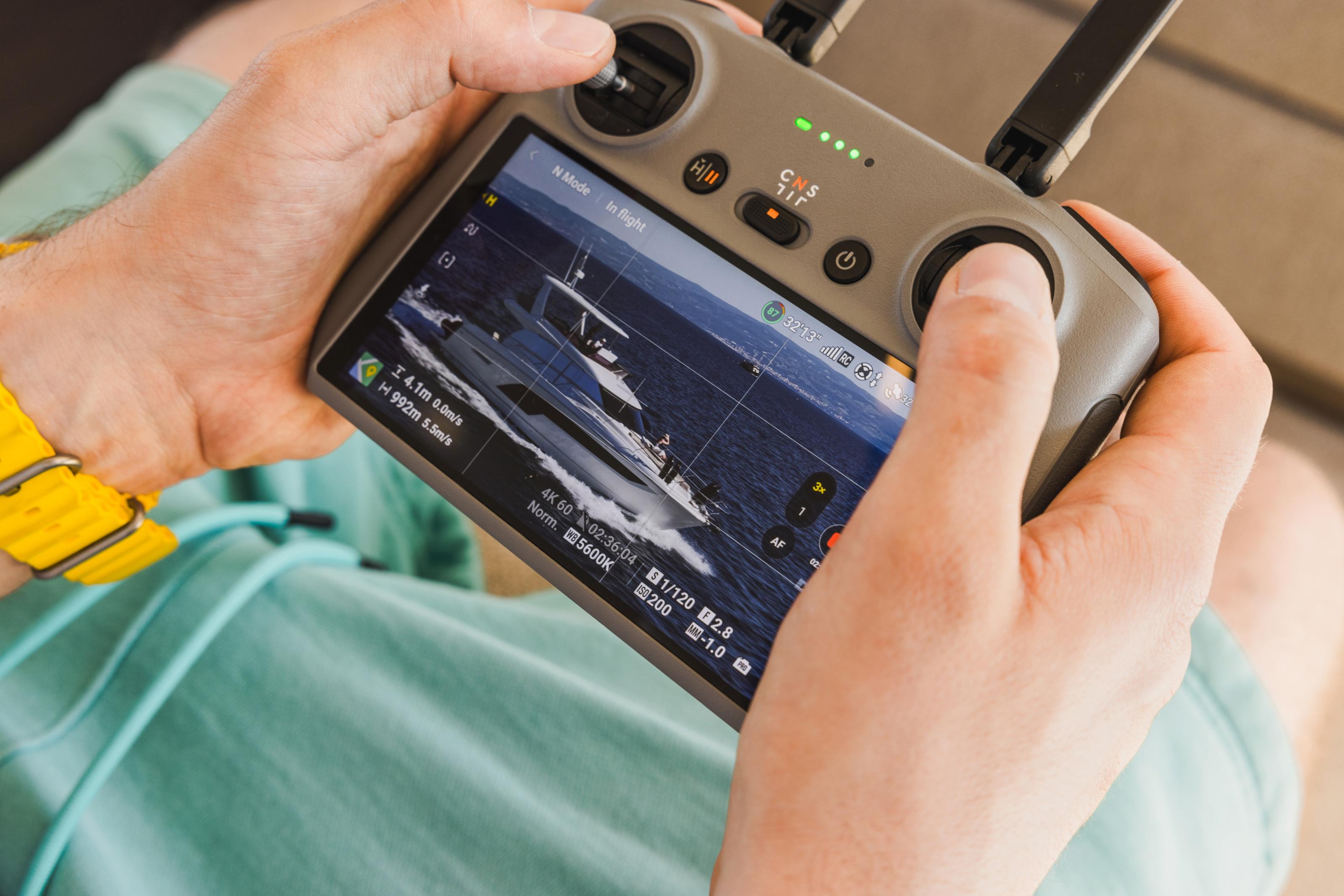 Professional yacht media production