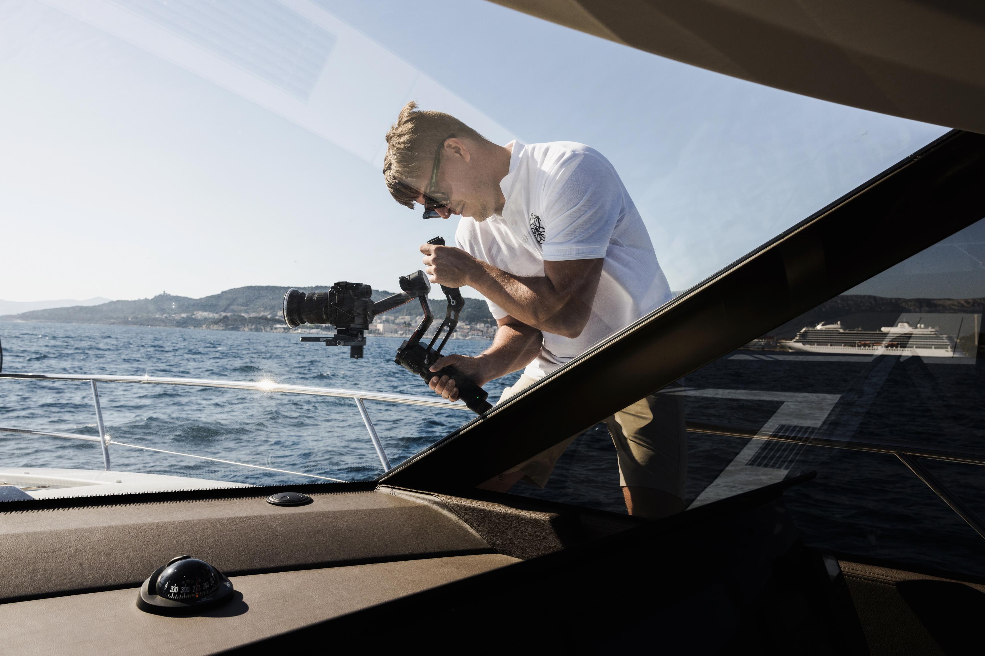 Yacht photography and video for charter companies